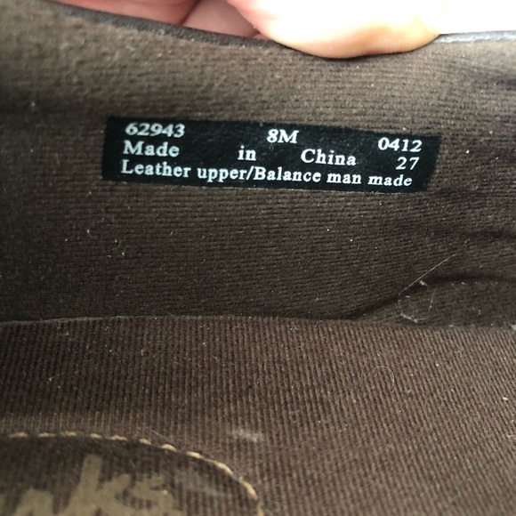 COPY - Clarks women’s brown shoes Sz 8M - Picture 6 of 6